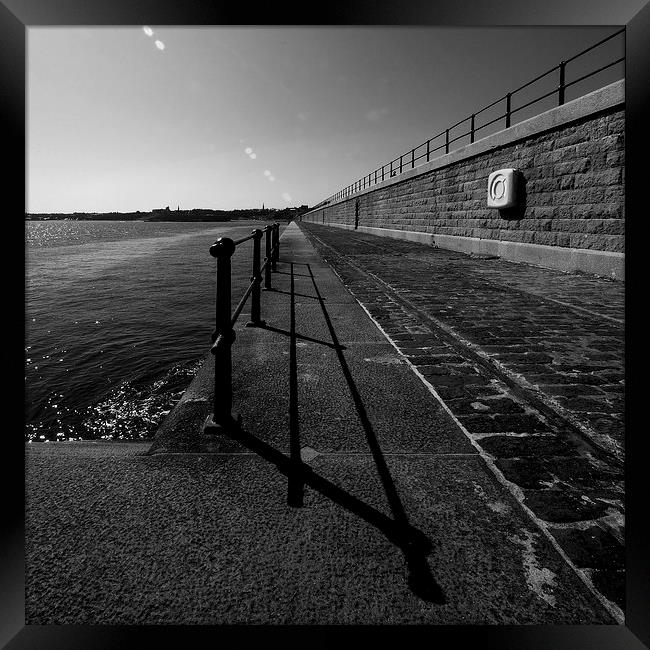  Tynemouth Pier Framed Print by Alexander Perry