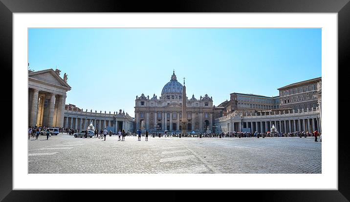  the vatican Framed Mounted Print by nick wastie