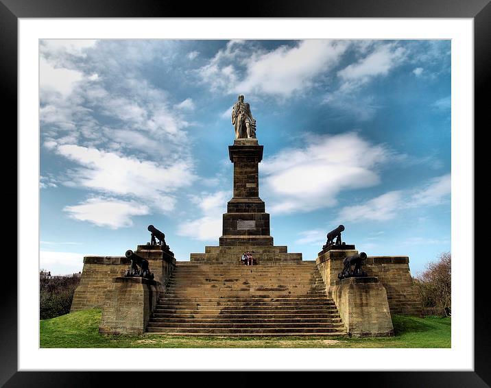  Collingwood Memorial, Tynemouth Framed Mounted Print by Alexander Perry