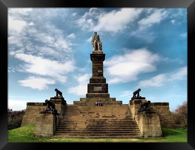  Collingwood Memorial, Tynemouth Framed Print by Alexander Perry