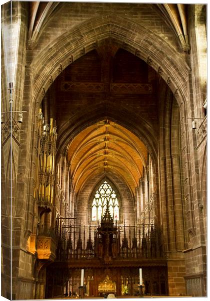Chester Cathedral Canvas Print by David French