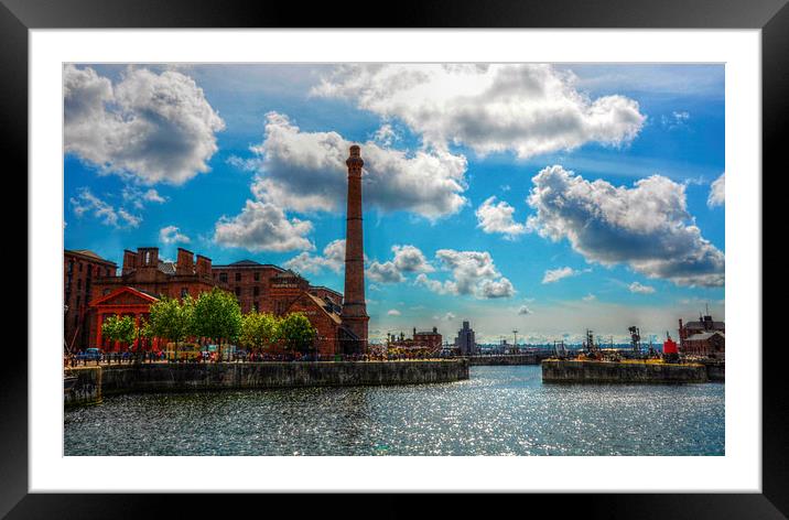  the pumphouse Framed Mounted Print by sue davies
