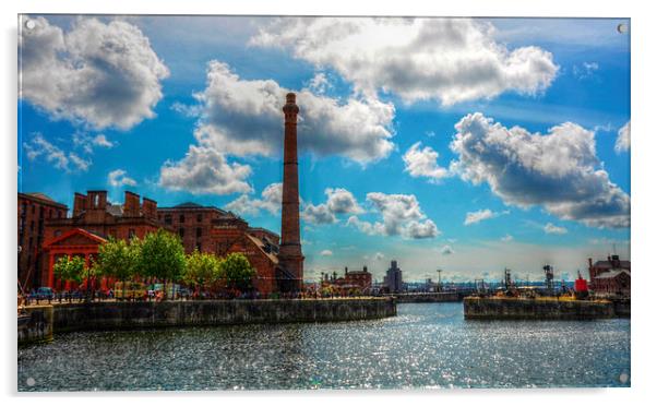  the pumphouse Acrylic by sue davies