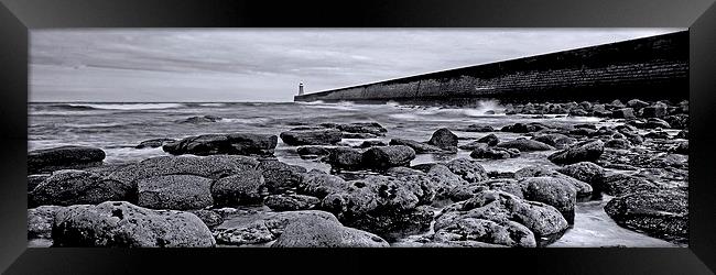  Tynemouth Pier Framed Print by Alexander Perry