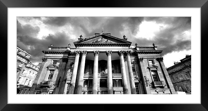  Theatre Royal Newcastle Framed Mounted Print by Alexander Perry