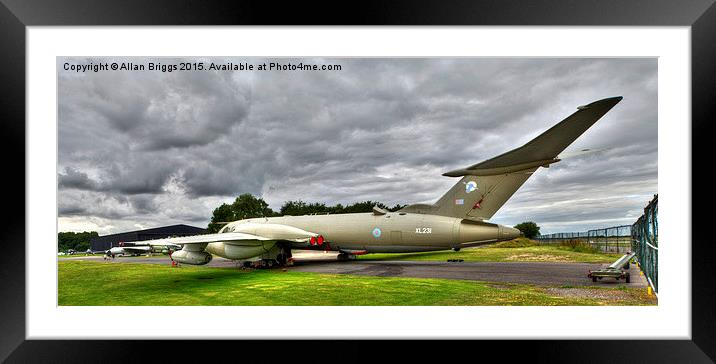  Handley Page Victor XL231 Framed Mounted Print by Allan Briggs
