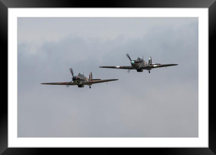 Hurricanes Run In Framed Mounted Print by J Biggadike