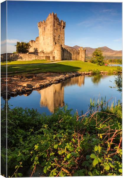  Ross Castle 1 Canvas Print by Graham Daly