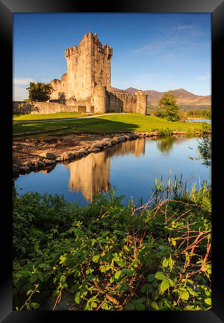  Ross Castle 1 Framed Print by Graham Daly