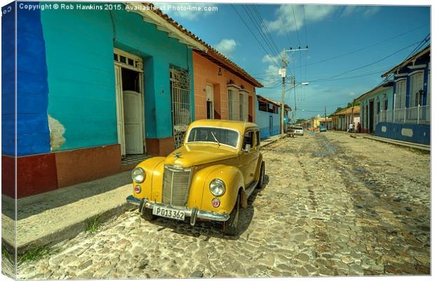  Trinidad Prefect  Canvas Print by Rob Hawkins