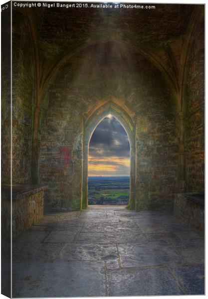   Sunset at St Michael’s Tower Canvas Print by Nigel Bangert