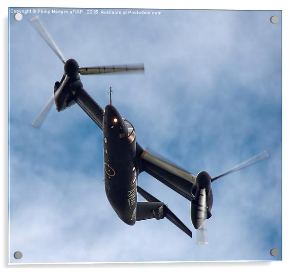  Agusta Westland AW 609 TiltRotor (4) Acrylic by Philip Hodges aFIAP ,
