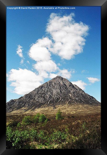Buachaille Etive Mor in the Scottish Highlands Framed Print by Photogold Prints