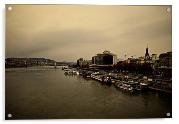 Budapest Acrylic by Thomas Seear