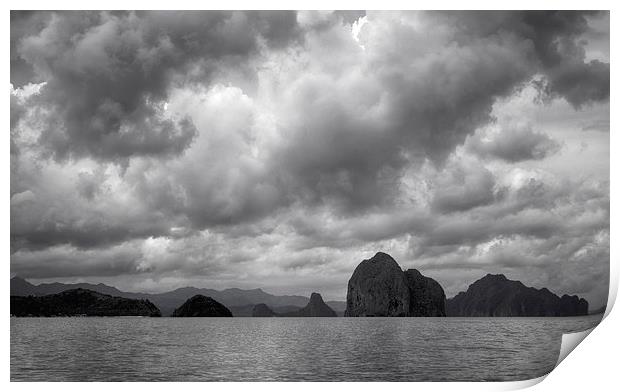  Palawan Island Philippines Print by Clive Eariss