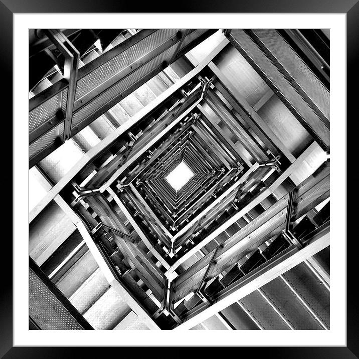  Baltic Stairs Framed Mounted Print by Alexander Perry