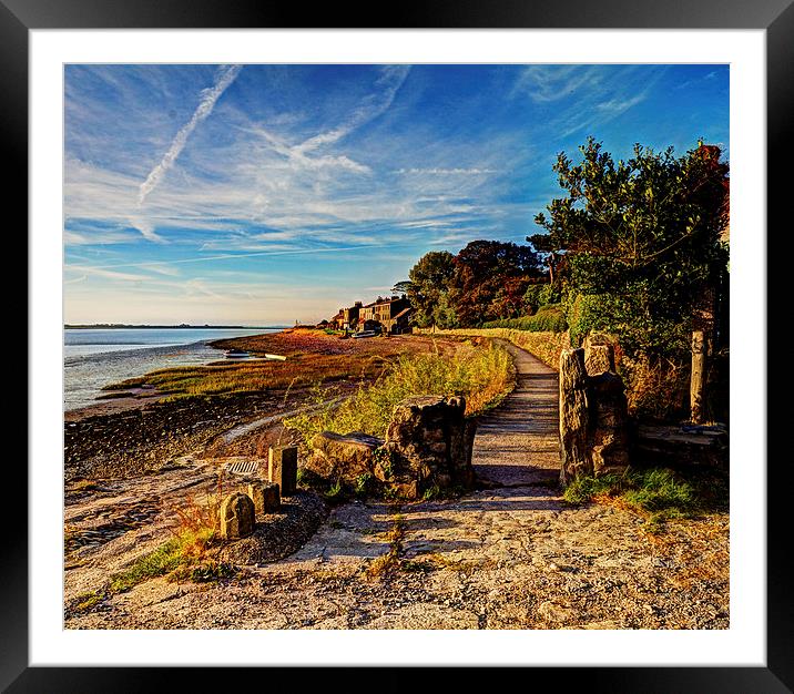  Sunderland Point Framed Mounted Print by David McCulloch