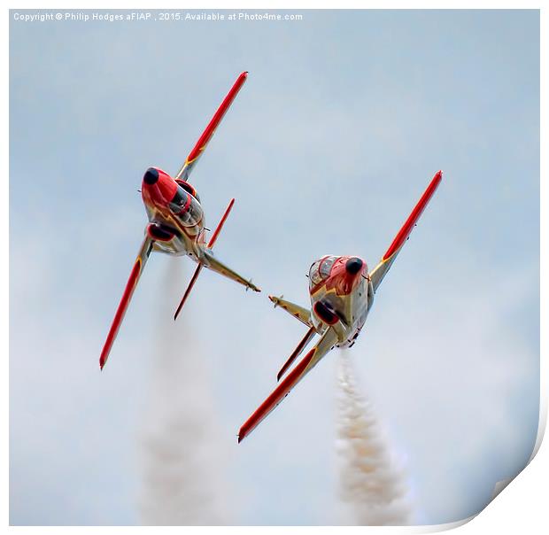  Patrulla Aguila Pair (2)  Print by Philip Hodges aFIAP ,