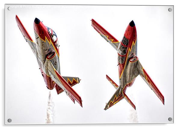 Patrulla Aguila Pair (5)  Acrylic by Philip Hodges aFIAP ,