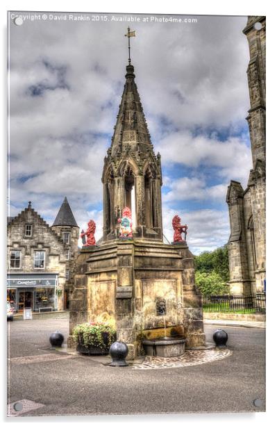  the Bruce Fountain , Falkland  Acrylic by Photogold Prints