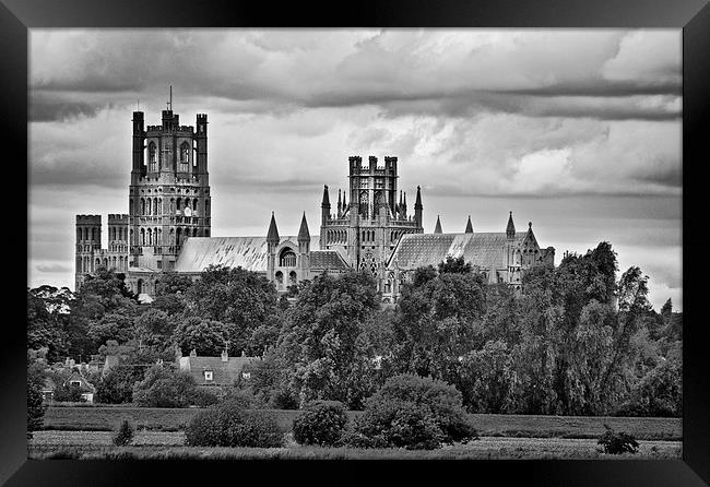 Ely Cathedral Framed Print by Darren Burroughs