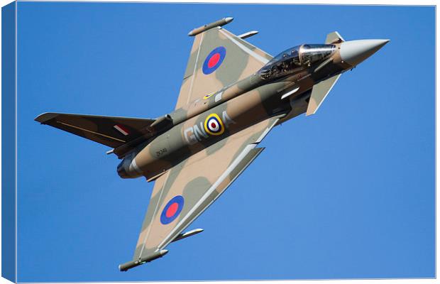  Battle of Britain Eurofighter Typhoon Canvas Print by Oxon Images