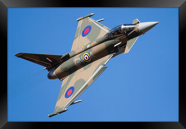  Battle of Britain Eurofighter Typhoon Framed Print by Oxon Images