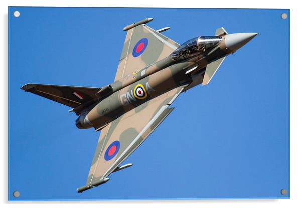  Battle of Britain Eurofighter Typhoon Acrylic by Oxon Images