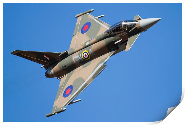  Battle of Britain Eurofighter Typhoon Print by Oxon Images