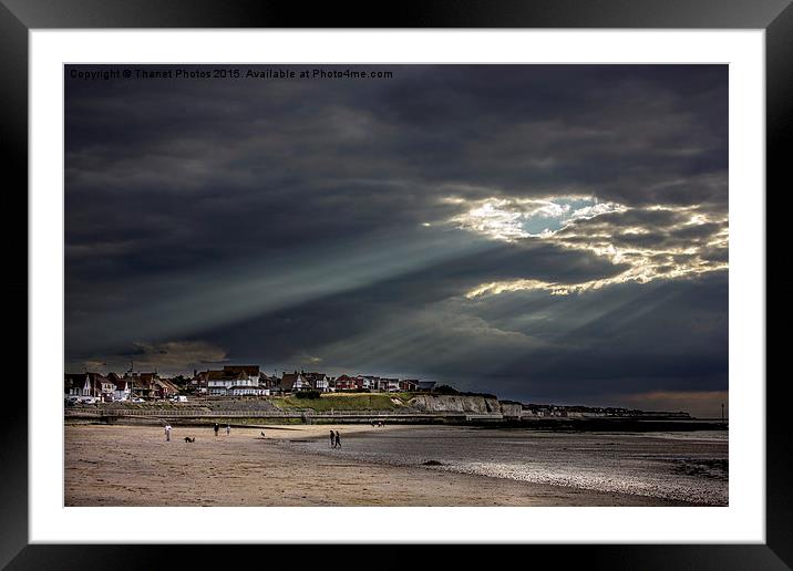 Westgate bay beach Framed Mounted Print by Thanet Photos