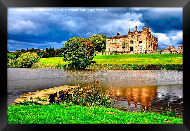  RIPLEY CASTLE Framed Print by Jean-Jacques MASSOU