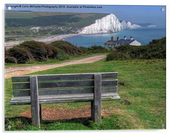  Seven Sisters The View Acrylic by Colin Williams Photography