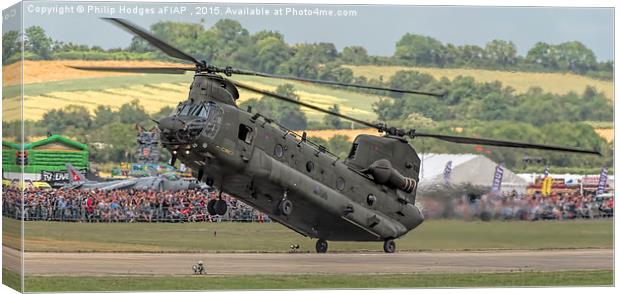  Boeing CH47 Chinook HC4 (3)  Canvas Print by Philip Hodges aFIAP ,