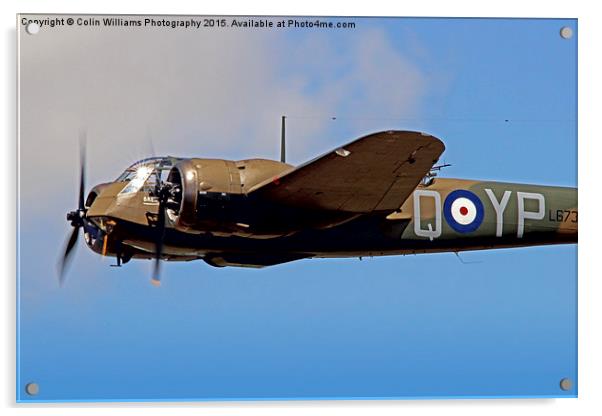  Bristol Blenheim RIAT 2015 1 Acrylic by Colin Williams Photography
