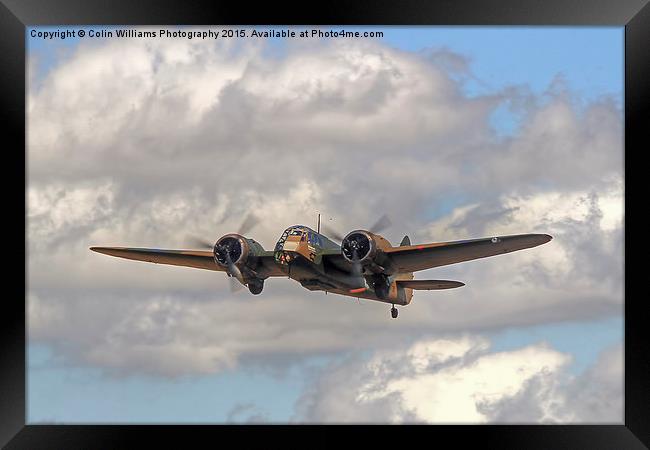  Bristol Blenheim RIAT 2015 3 Framed Print by Colin Williams Photography