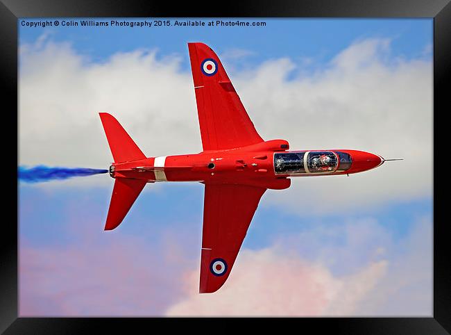  The Red Arrows RIAT 2015 9 Framed Print by Colin Williams Photography
