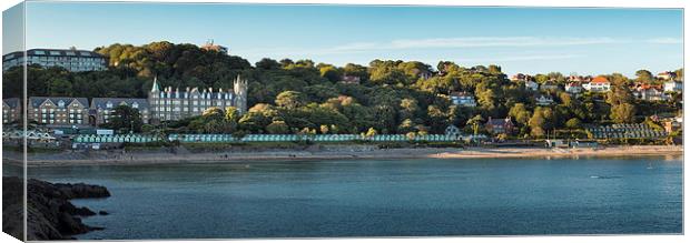  Langland bay Gower Canvas Print by Leighton Collins