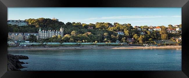  Langland bay Gower Framed Print by Leighton Collins