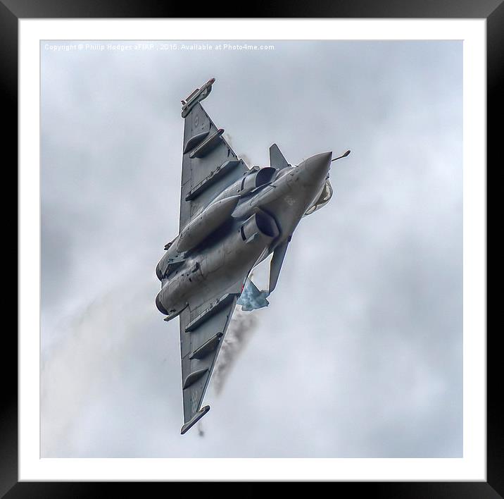  Dassault Rafale M (2)  Framed Mounted Print by Philip Hodges aFIAP ,