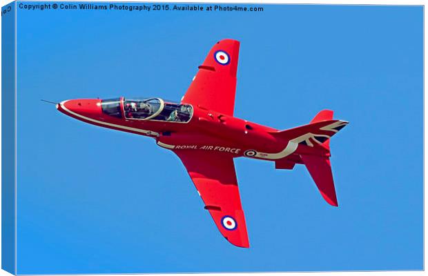  The Red Arrows RIAT 2015 11 Canvas Print by Colin Williams Photography