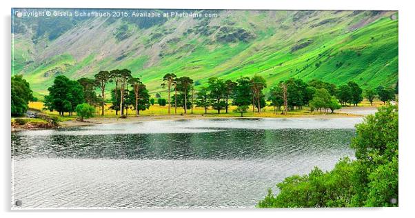  Buttermere Acrylic by Gisela Scheffbuch