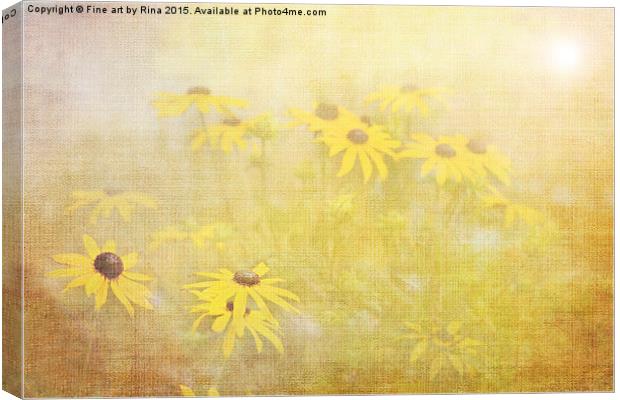  Summer time Canvas Print by Fine art by Rina