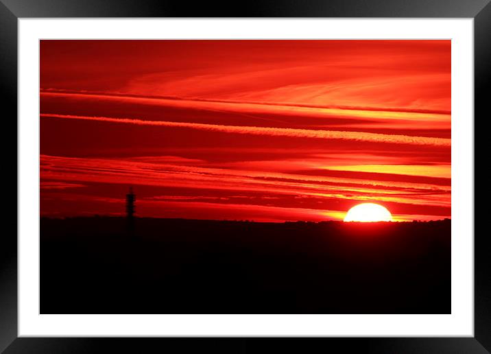  Lammas Sunrise over the Avon Gorge, Bristol UK Framed Mounted Print by Caroline Hillier