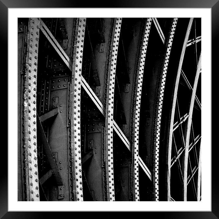  Ribbons of Iron Framed Mounted Print by Alexander Perry