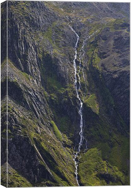  Cwm Idwal mountain stream Canvas Print by Rory Trappe