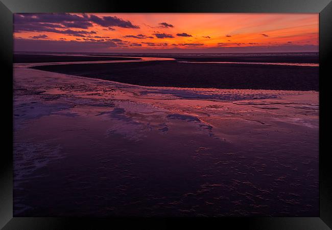 Icy sunset Framed Print by Thomas Schaeffer
