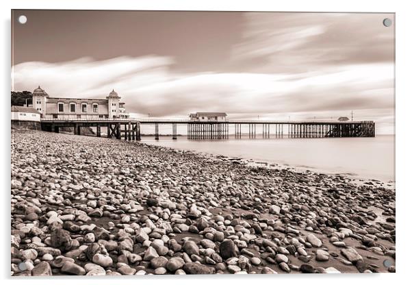 Penarth Pier 4 Acrylic by Steve Purnell