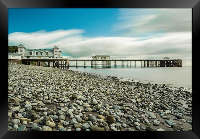 Penarth Pier 6 Framed Print by Steve Purnell