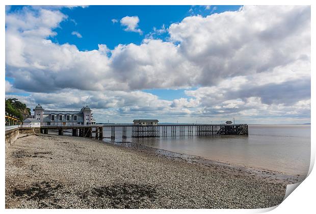 Penarth Pier 10 Print by Steve Purnell