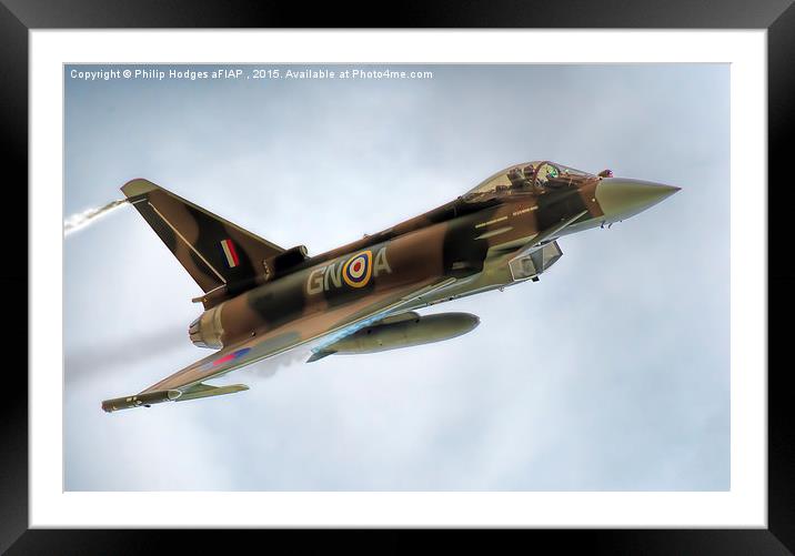   Typhoon FGR4 (8)  Framed Mounted Print by Philip Hodges aFIAP ,